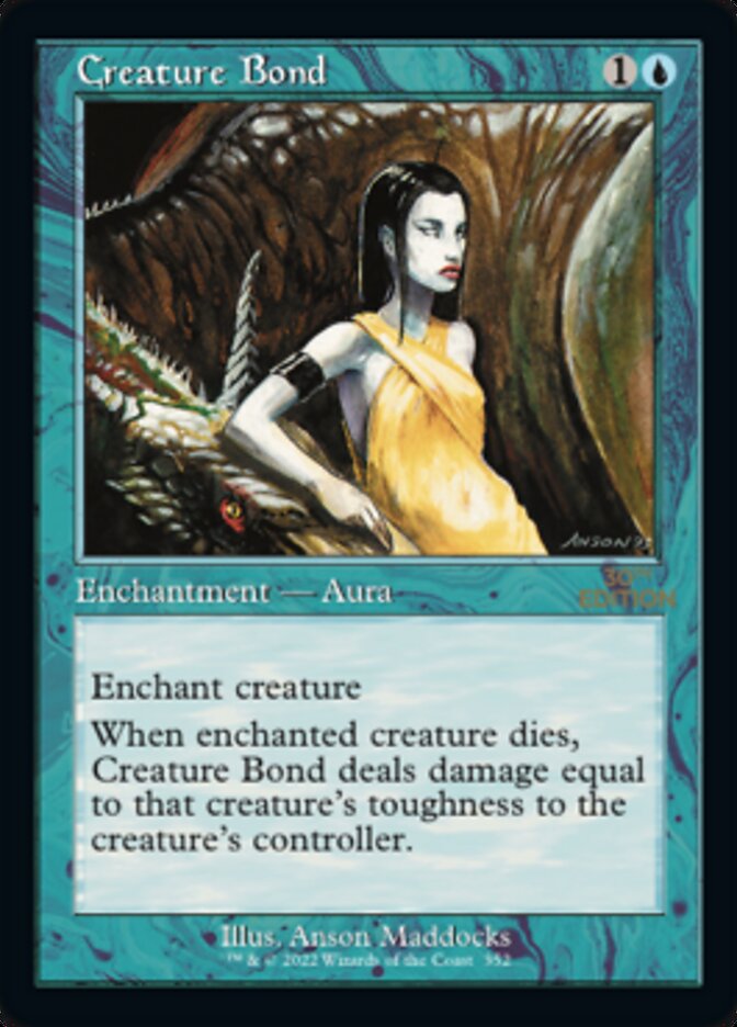 Creature Bond (Retro) [30th Anniversary Edition] | Card Merchant Takapuna