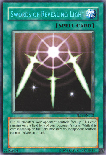 Swords of Revealing Light (Blue) [DL09-EN013] Rare | Card Merchant Takapuna