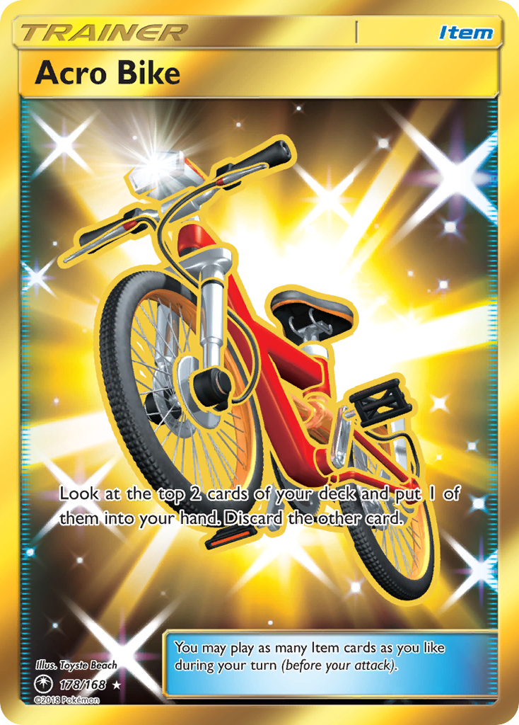 Acro Bike (178/168) [Sun & Moon: Celestial Storm] | Card Merchant Takapuna