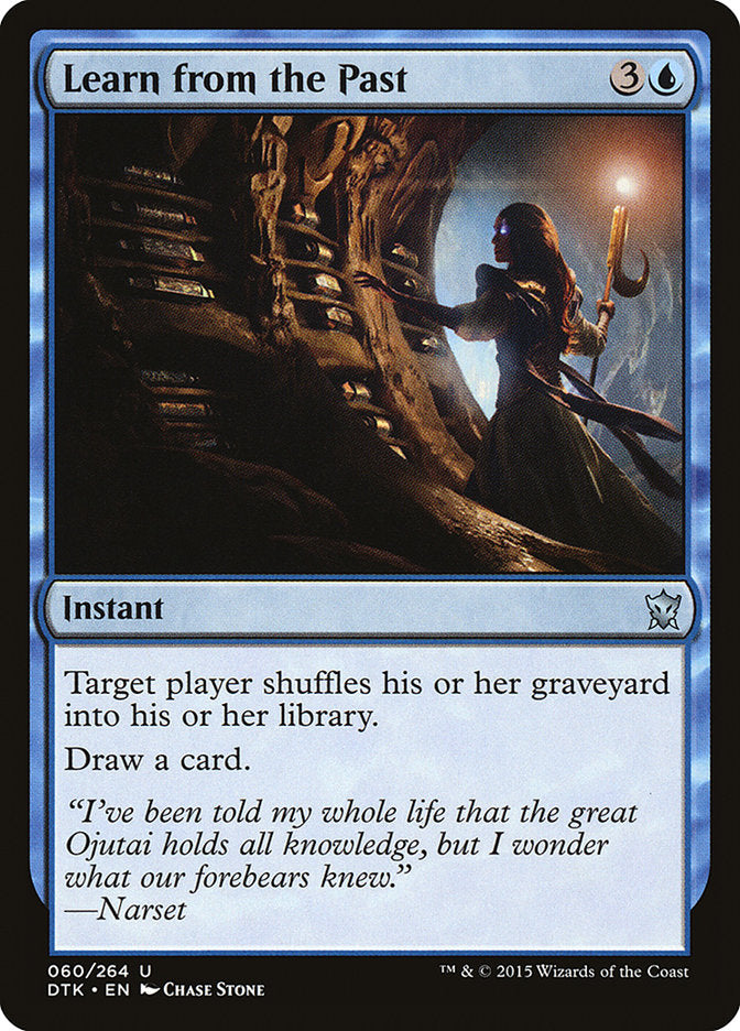 Learn from the Past [Dragons of Tarkir] | Card Merchant Takapuna