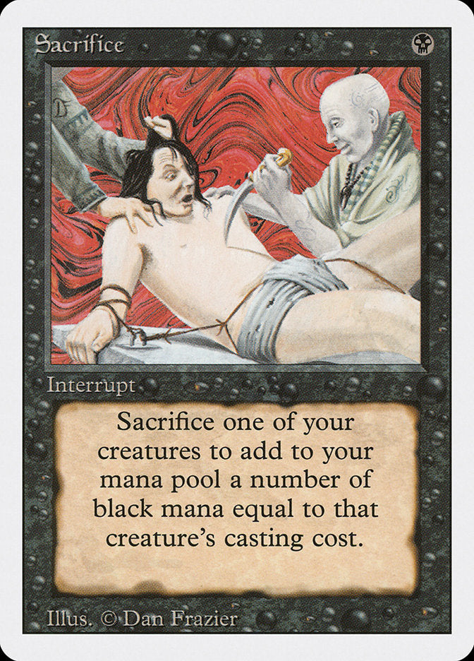 Sacrifice [Revised Edition] | Card Merchant Takapuna