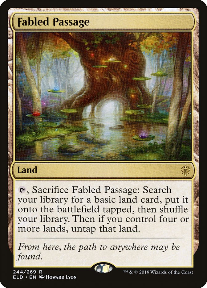 Fabled Passage [Throne of Eldraine] | Card Merchant Takapuna