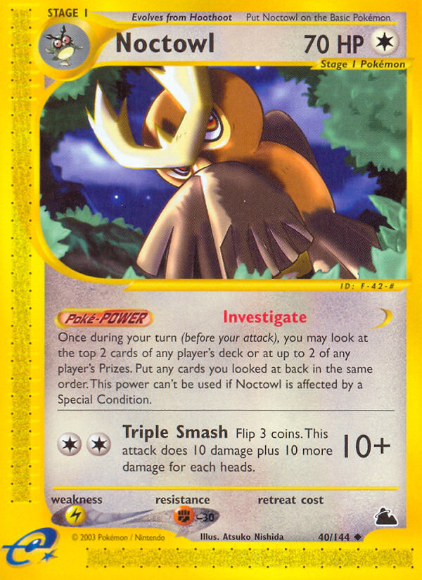 Noctowl (40/144) [Skyridge] | Card Merchant Takapuna