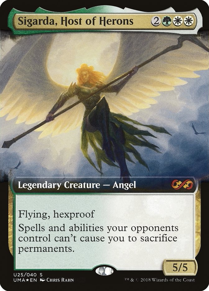 Sigarda, Host of Herons (Topper) [Ultimate Masters Box Topper] | Card Merchant Takapuna