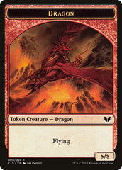 Spider // Dragon Double-Sided Token [Commander 2015 Tokens] | Card Merchant Takapuna