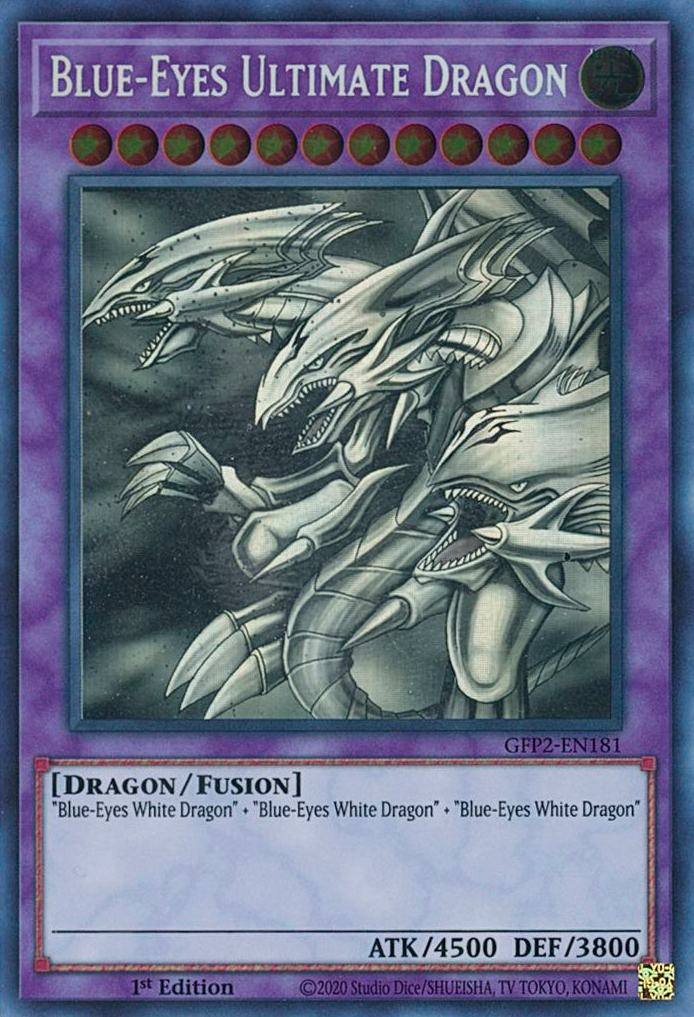 Blue-Eyes Ultimate Dragon [GFP2-EN181] Ghost Rare | Card Merchant Takapuna