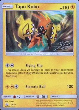 Tapu Koko (SM30) (Ice Path FTW - Zachary Bokhari) [World Championships 2017] | Card Merchant Takapuna
