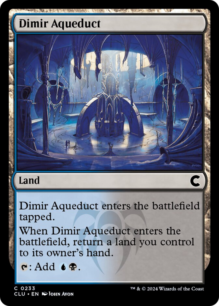 Dimir Aqueduct [Ravnica: Clue Edition] | Card Merchant Takapuna
