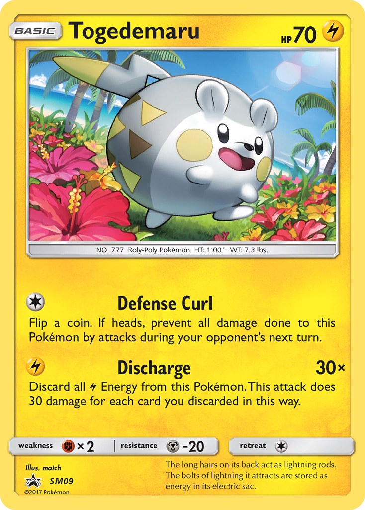 Togedemaru (SM09) [Sun & Moon: Black Star Promos] | Card Merchant Takapuna