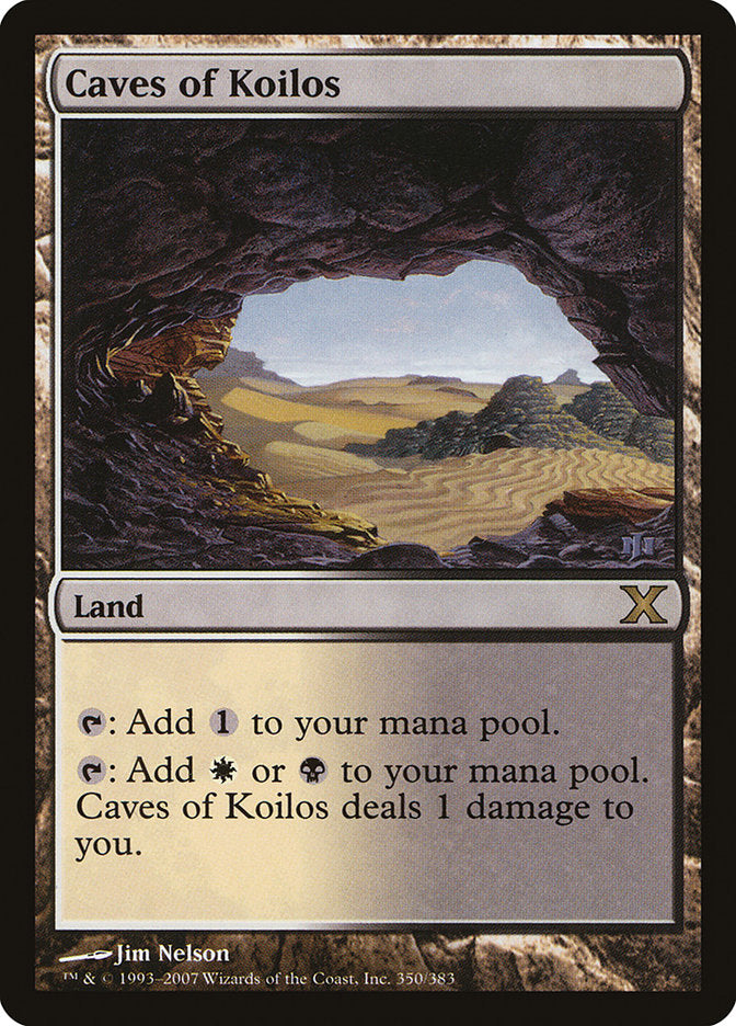 Caves of Koilos [Tenth Edition] | Card Merchant Takapuna