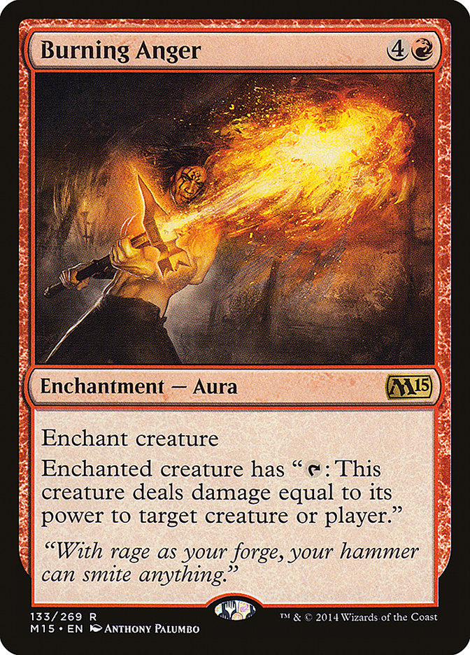 Burning Anger [Magic 2015] | Card Merchant Takapuna