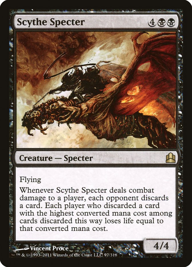 Scythe Specter [Commander 2011] | Card Merchant Takapuna