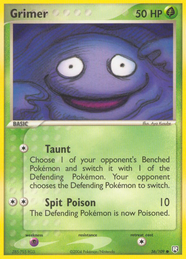 Grimer (56/109) [EX: Team Rocket Returns] | Card Merchant Takapuna