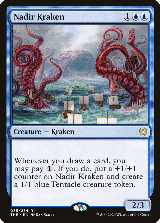 Nadir Kraken (Promo Pack) [Theros Beyond Death Promos] | Card Merchant Takapuna