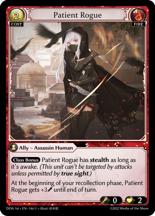 Patient Rogue (146) [Dawn of Ashes: 1st Edition] | Card Merchant Takapuna