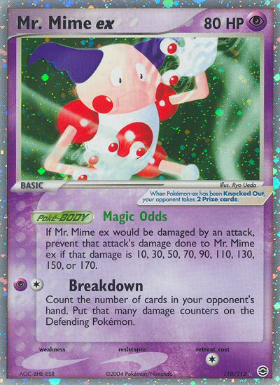 Mr. Mime ex (110/112) [EX: FireRed & LeafGreen] | Card Merchant Takapuna