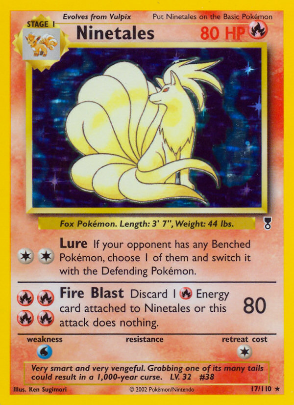 Ninetales (17/110) [Legendary Collection] | Card Merchant Takapuna