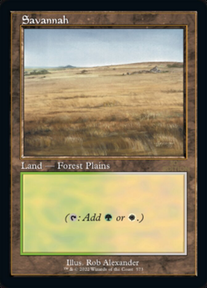 Savannah (Retro) [30th Anniversary Edition] | Card Merchant Takapuna