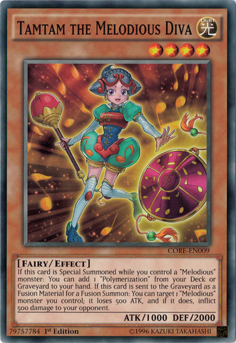 Tamtam the Melodious Diva [CORE-EN009] Common | Card Merchant Takapuna
