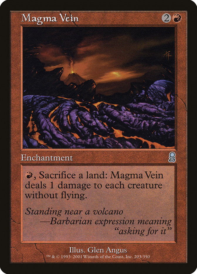 Magma Vein [Odyssey] | Card Merchant Takapuna