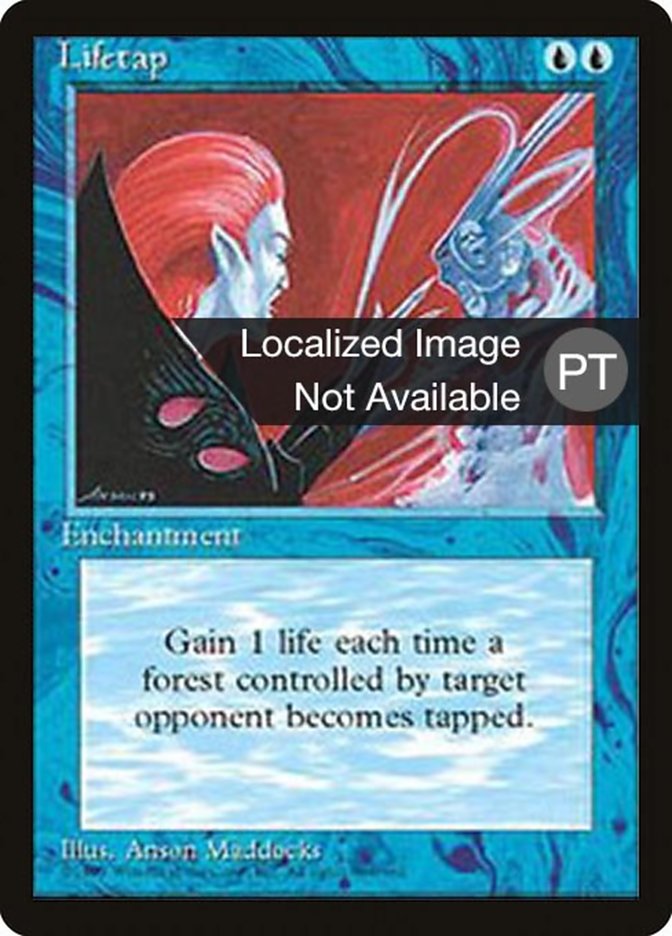 Lifetap [Fourth Edition (Foreign Black Border)] | Card Merchant Takapuna