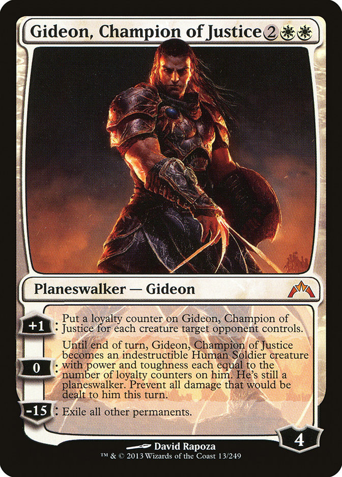 Gideon, Champion of Justice [Gatecrash] | Card Merchant Takapuna