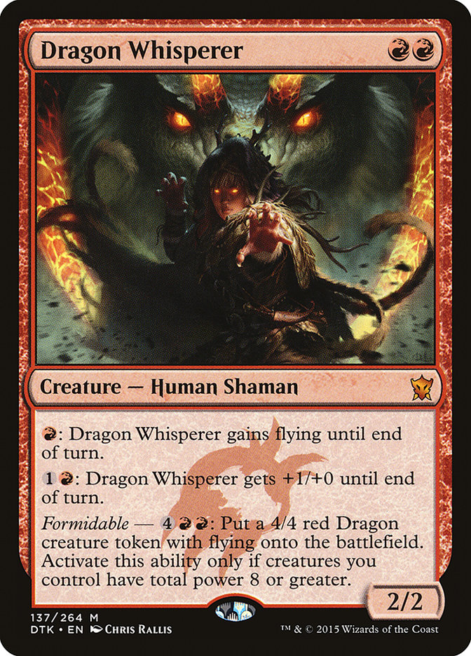 Dragon Whisperer [Dragons of Tarkir] | Card Merchant Takapuna