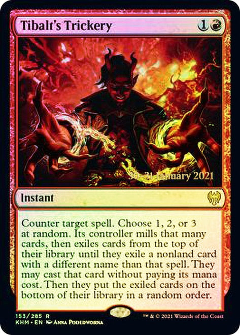 Tibalt's Trickery [Kaldheim Prerelease Promos] | Card Merchant Takapuna