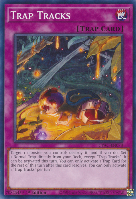 Trap Tracks [CYAC-EN078] Common | Card Merchant Takapuna