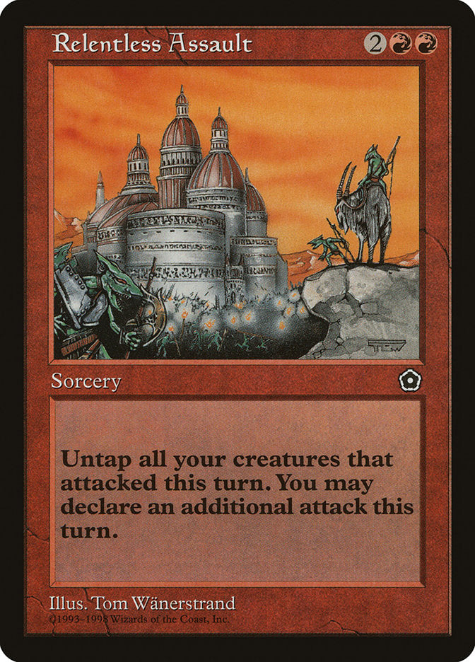 Relentless Assault [Portal Second Age] | Card Merchant Takapuna