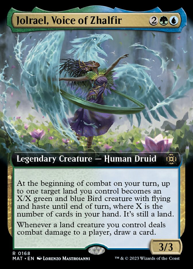 Jolrael, Voice of Zhalfir (Extended Art) [March of the Machine: The Aftermath] | Card Merchant Takapuna