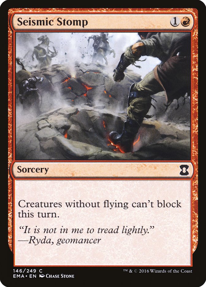 Seismic Stomp [Eternal Masters] | Card Merchant Takapuna