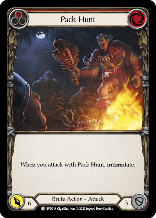 Pack Hunt (Red) [RVD010] (Classic Battles: Rhinar vs Dorinthea) | Card Merchant Takapuna