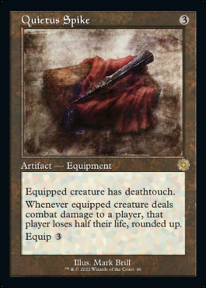 Quietus Spike (Retro) [The Brothers' War Retro Artifacts] | Card Merchant Takapuna