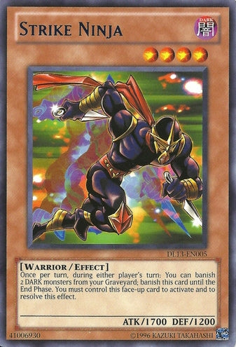 Strike Ninja (Blue) [DL13-EN005] Rare | Card Merchant Takapuna