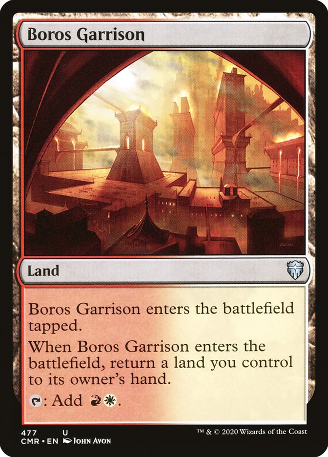 Boros Garrison [Commander Legends] | Card Merchant Takapuna