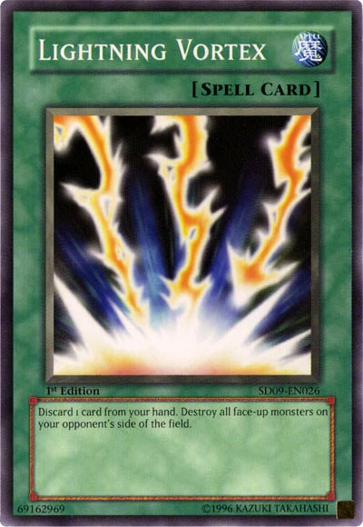 Lightning Vortex [SD09-EN026] Common | Card Merchant Takapuna