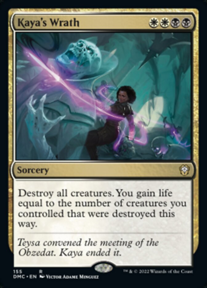 Kaya's Wrath [Dominaria United Commander] | Card Merchant Takapuna