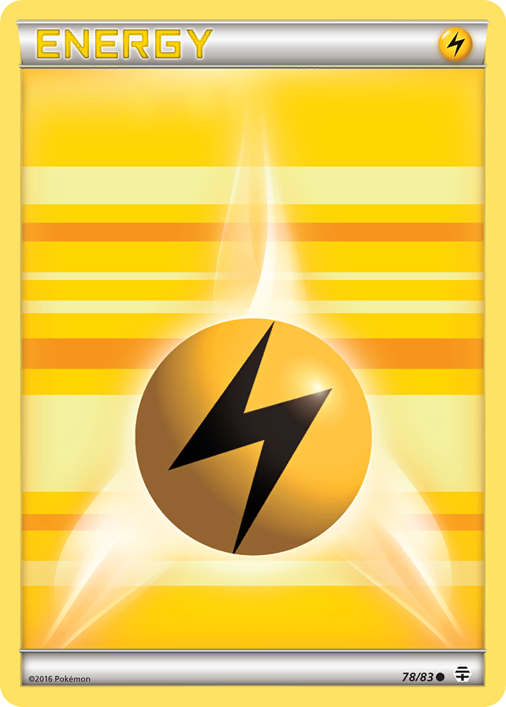 Lightning Energy (78/83) [XY: Generations] | Card Merchant Takapuna
