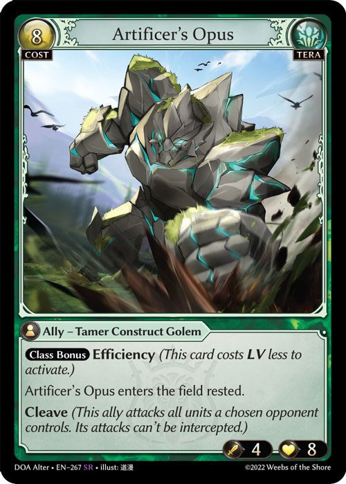Artificer's Opus (267) [Dawn of Ashes: Alter Edition] | Card Merchant Takapuna