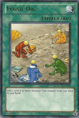 Fossil Dig (Green) [DL13-EN018] Rare | Card Merchant Takapuna