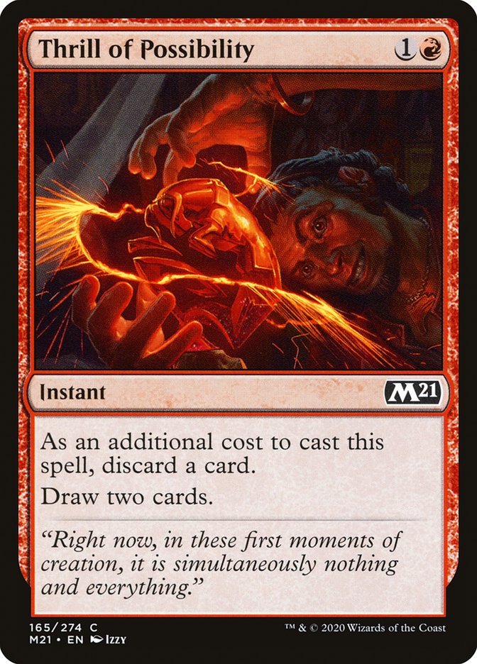 Thrill of Possibility [Core Set 2021] | Card Merchant Takapuna