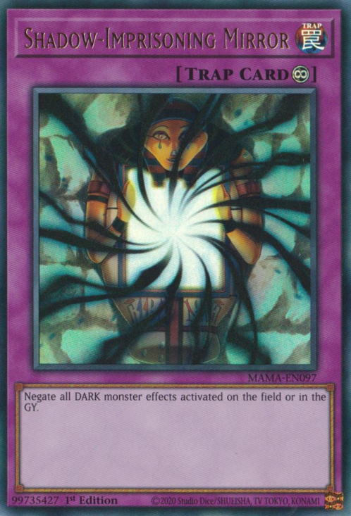 Shadow-Imprisoning Mirror [MAMA-EN097] Ultra Rare | Card Merchant Takapuna