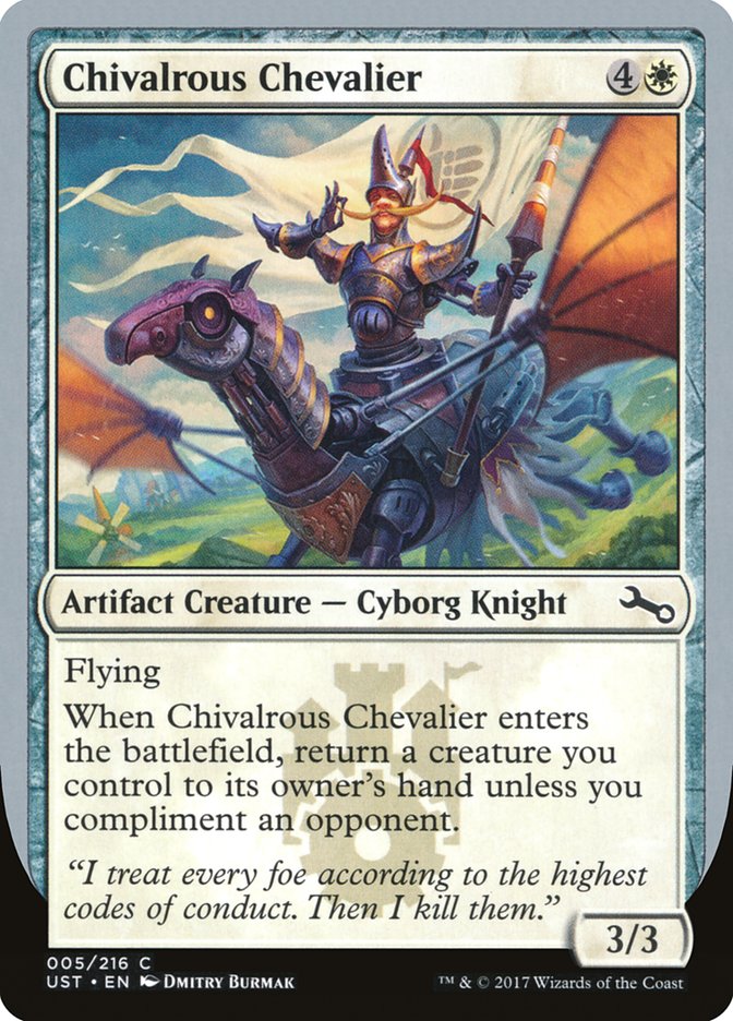 Chivalrous Chevalier [Unstable] | Card Merchant Takapuna