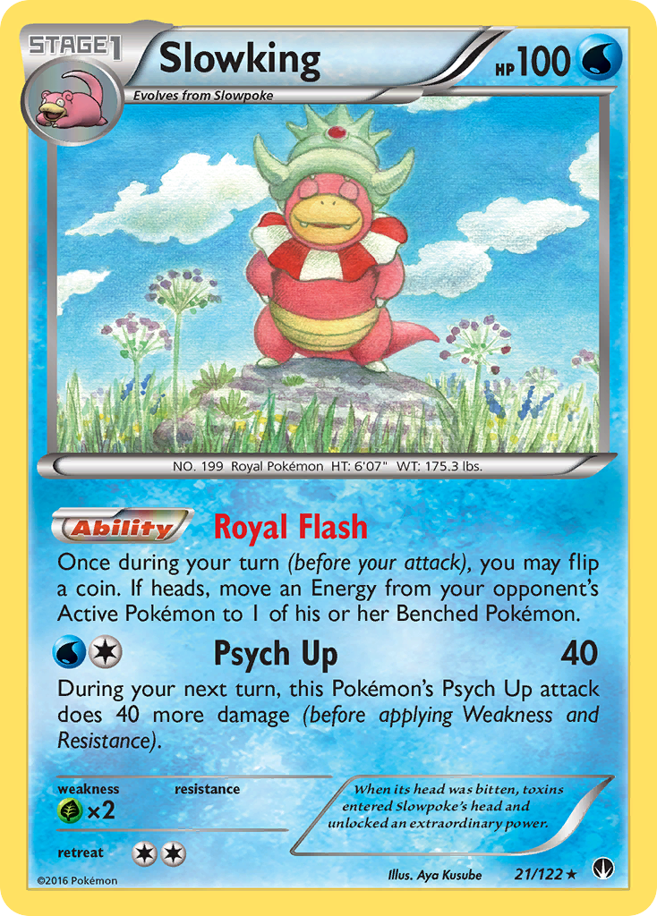 Slowking (21/122) [XY: BREAKpoint] | Card Merchant Takapuna