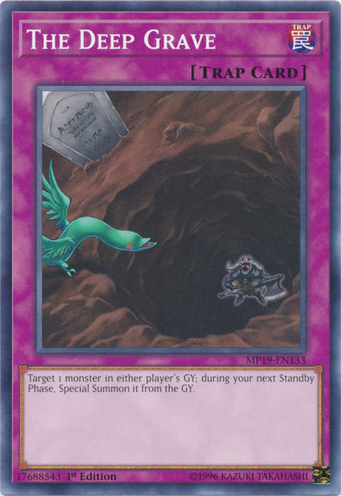 The Deep Grave [MP19-EN133] Common | Card Merchant Takapuna