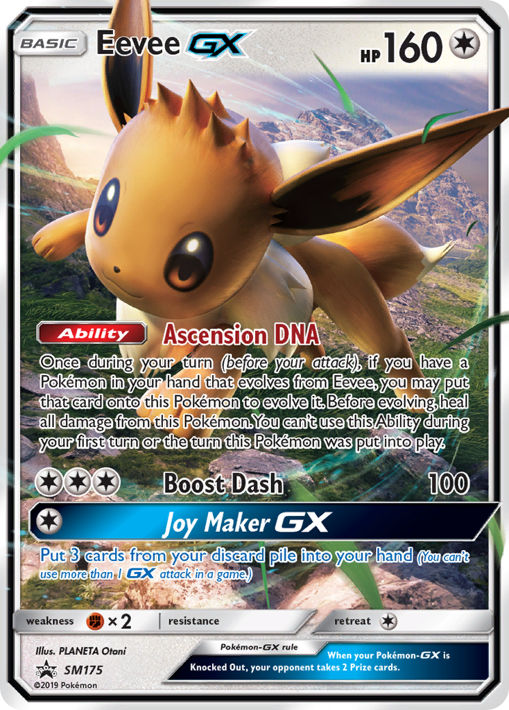 Eevee GX (SM175) (Jumbo Card) [Sun & Moon: Black Star Promos] | Card Merchant Takapuna