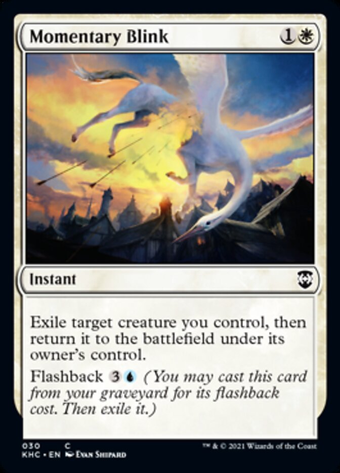 Momentary Blink [Kaldheim Commander] | Card Merchant Takapuna