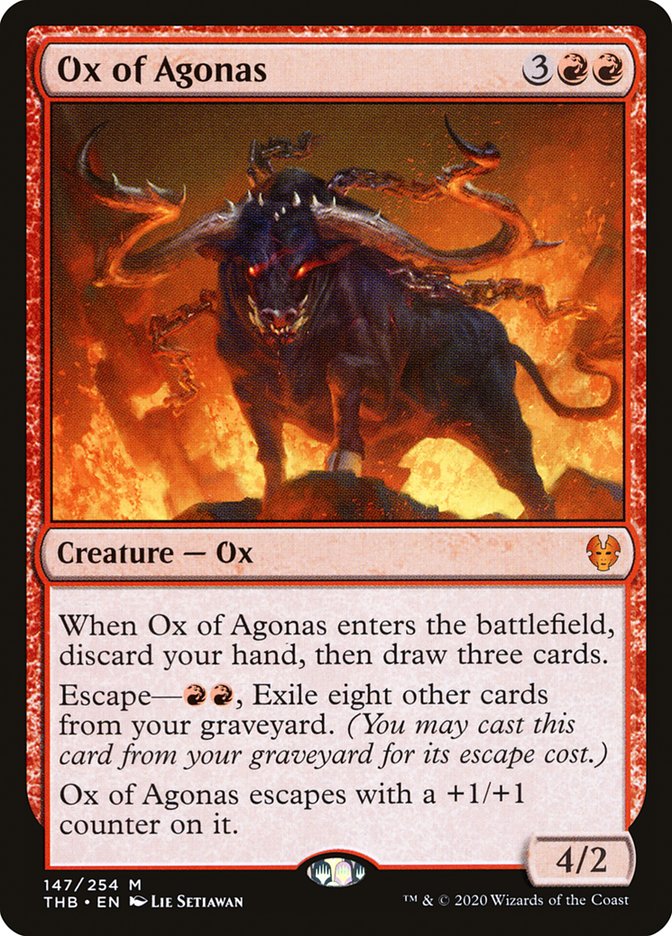 Ox of Agonas [Theros Beyond Death] | Card Merchant Takapuna
