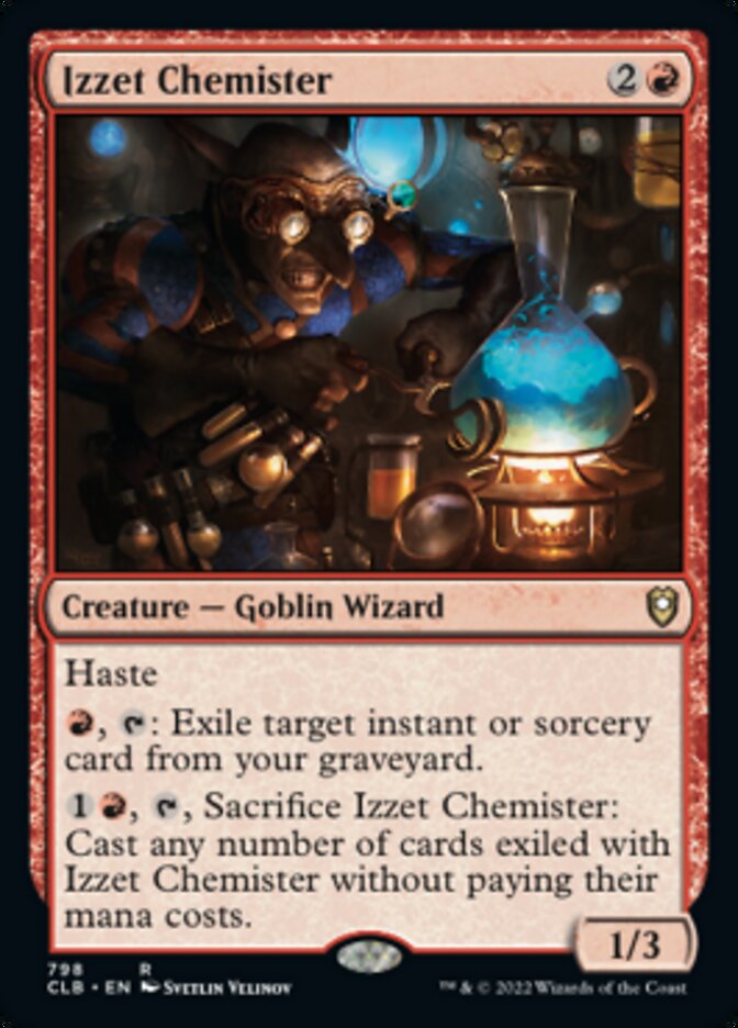 Izzet Chemister [Commander Legends: Battle for Baldur's Gate] | Card Merchant Takapuna